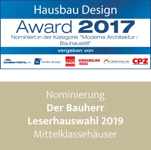 Auszeichnungen für Haus Hildebrand Auszeichnungen für Haus Hildebrand
